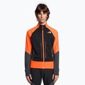 Vyriška softshell striukė The North Face Dawn Turn Softshell Fz black/shocking orange/asphalt grey