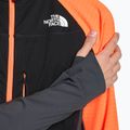 Vyriška softshell striukė The North Face Dawn Turn Softshell Fz black/shocking orange/asphalt grey 3