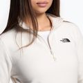 Moteriškas vilnonis džemperis The North Face 100 Glacier 1/4 Zip gardenia white 3