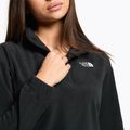 Moteriški vilnoniai megztiniai The North Face Homesafe Snap Neck Fleece Pullover black/black 4