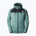Vyriški sportiniai džemperiai The North Face Reaxion Fleece F/Z Hoodie dark sage heather/asphalt grey 4