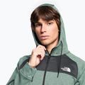 Vyriški sportiniai džemperiai The North Face Reaxion Fleece F/Z Hoodie dark sage heather/asphalt grey 3