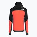 Moteriška pūkinė striukė The North Face Dawn Turn Hybrid Ventrix Hoodie radiant orange/black/asphalt grey 6