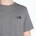 Vyriški marškinėliai The North Face Simple Dome Tee medium grey heather 3