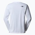 Vyriški marškinėliai ilgomis rankovėmis The North Face Simple Dome white 5
