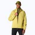 Vyriška striukė nuo lietaus The North Face Quest yellow silt black heath