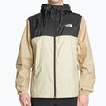 Vyriška striukė nuo vėjo The North Face Cyclone 3 gravel/black/khaki