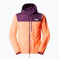 Vyriška bėgimo striukė The North Face Higher Run Wind vivid flame/black currant purple 6