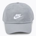 Kepuraitė su snapeliu Nike Club Unstructured Futura Wash particle grey/white 2