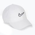 Kepurė su snapeliu Nike Club Unstructured Swoosh white/white