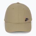 Kepurė su snapeliu Nike Dri-Fit Club khaki/metallic silver 2