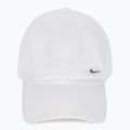 Kepuraitė su snapeliu Nike Dri-Fit Club Unstructured Metal Swoosh white/metallic silver 2