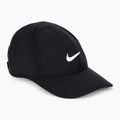 Kepuraitė su snapeliu Nike Dri-Fit Club Cap Unstructured Featherlight black/white