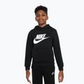 Vaikiška "Nike Club Fleece" striukė su gobtuvu juoda/balta 5