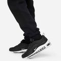 Nike Sportswear Club Fleece vaikiškos kelnės juoda/juoda/balta 4