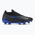 Nike Phantom GX Academy DF FG/MG juodi/chromuoti/hiper royal futbolo bateliai 2