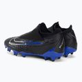Nike Phantom GX Academy DF FG/MG juodi/chromuoti/hiper royal futbolo bateliai 3