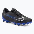 Nike Phantom GX Academy FG/MG juodi/chromuoti/hiper royal futbolo bateliai