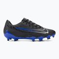 Nike Phantom GX Academy FG/MG juodi/chromuoti/hiper royal futbolo bateliai 2