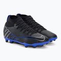 Vaikiški futbolo bateliai Nike JR Mercurial Superfly 9 Club FG/MG black/chrome/hyper real 4