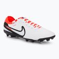 Nike Tiempo Legend 10 Pro FG balti/juodi/juodai purpuriniai futbolo bateliai