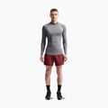 Vyriški treniruočių marškinėliai ilgomis rankovėmis Nike Pro Dri-Fit Mock-Neck smoke grey/black 2