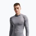 Vyriški treniruočių marškinėliai ilgomis rankovėmis Nike Pro Dri-Fit Mock-Neck smoke grey/black 4