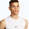 Vyriški marškinėliai Nike Pro Dri-Fit Tight be rankovių, skirti fitnesui white/black 4