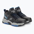 SKECHERS vaikiški trekingo batai Drollix Venture Rush black/royal 4