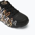 Vaikiški batai SKECHERS JGoldcrown Uno Lite Metallic Love black/gold 7