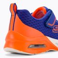 SKECHERS Microspec Max Gorvix royal/orange vaikiški treniruočių bateliai 9