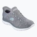 Moteriški batai SKECHERS Summits Dazzling Haze gray/mint 8