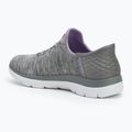 Moteriški batai SKECHERS Summits Dazzling Haze gray/mint 3