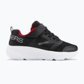 SKECHERS Go Run Elevate vaikiški treniruočių bateliai juodi/raudoni 2