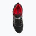 SKECHERS Go Run Elevate vaikiški treniruočių bateliai juodi/raudoni 6