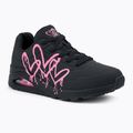 Moteriški batai  SKECHERS Uno Dripping In Love black/pink