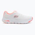 Moteriški batai SKECHERS Arch Fit Infinity Cool white/pink 2
