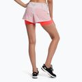 Moterų New Balance Printed Impact Run 2In1 Pink Bėgimo šortai WS21271SOI 3