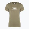 Moterų marškinėliai New Balance Essentials Cotton Jersey green 4