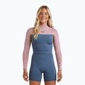 Moteriškas plaukimo hidrokostiumas ROXY 2/2 mm Prologue+ LS Springsuit Flock ash
