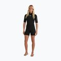 Moteriškas plaukimo hidrokostiumas ROXY 2/2 mm Prologue+ SS Springsuit Flock black 2