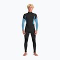 Vyriškas plaukimo hidrokostiumas Quiksilver Prologue+ 4/3 mm Back Zip GBS cloud blue