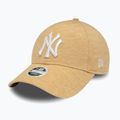 Moteriška New Era Jersey 9Forty New York Yankees beisbolo kepuraitė šviesiai smėlio spalvos 2