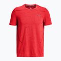 Vyriški "Under Armour" besiūliai "Seamless Grid beta/dark maroon" treniruočių marškinėliai 4