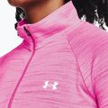 "Under Armour" moteriškas džemperis "Evolved Core Tech 1/2 Zip" maištingai rožinis/baltas 4