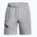 Vyriški treniruočių šortai Under Armour Unstoppable Fleece mod gray/black 5
