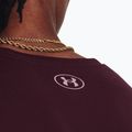 Vyriški marškinėliai Under Armour Big Logo Fill tamsiai kaštoninės/m miglotai violetinės/venominės raudonos spalvos 3