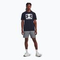 Vyriški šortai Under Armour Icon Fleece Pitch gray medium heather/white 2