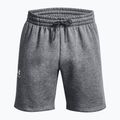 Vyriški šortai Under Armour Icon Fleece Pitch gray medium heather/white 5
