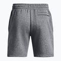 Vyriški šortai Under Armour Icon Fleece Pitch gray medium heather/white 6